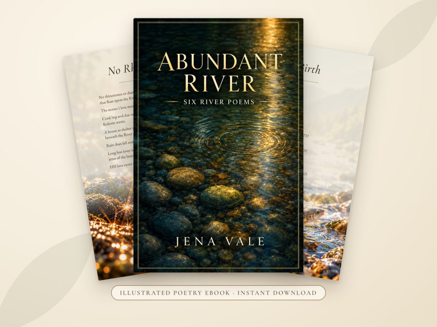 Abundant River: Six River Poems by Jena Vale, ebook cover